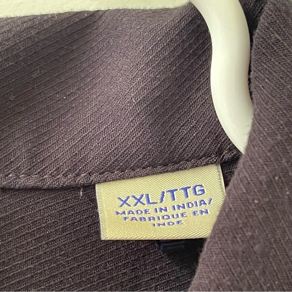 Tommy Bahama Men's XXL Black Button-Down Shirt 100% Viscose Lightweight Vacation - Picture 4 of 10